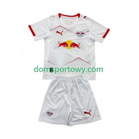 Koszulka RB Leipzig Dziecięcy Domowe Koszulki Piłkarskie 2025-2026 Krótki Rękaw